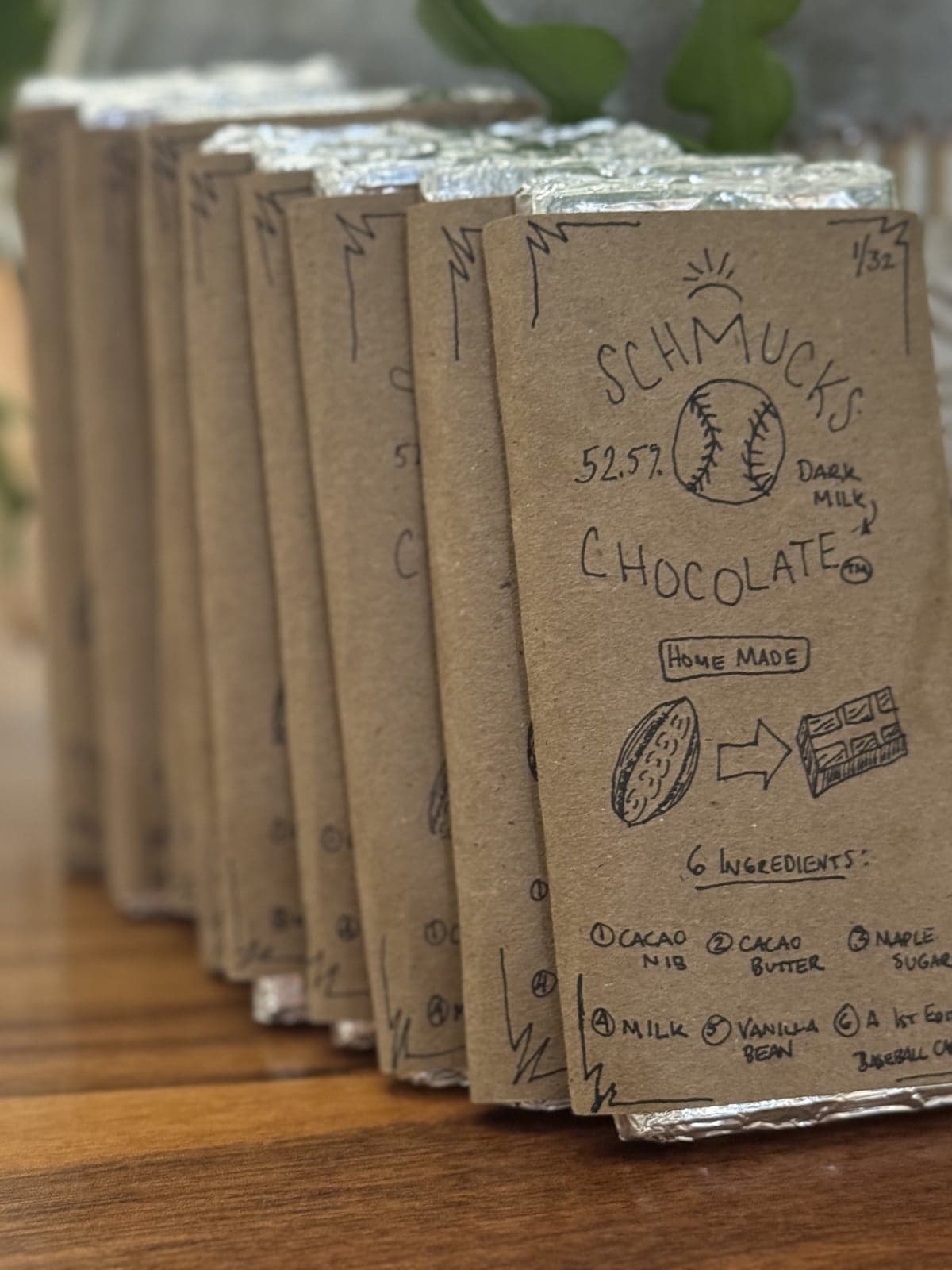 1st Batch — 58% — Puerto Rican nibs with banana flavor notes