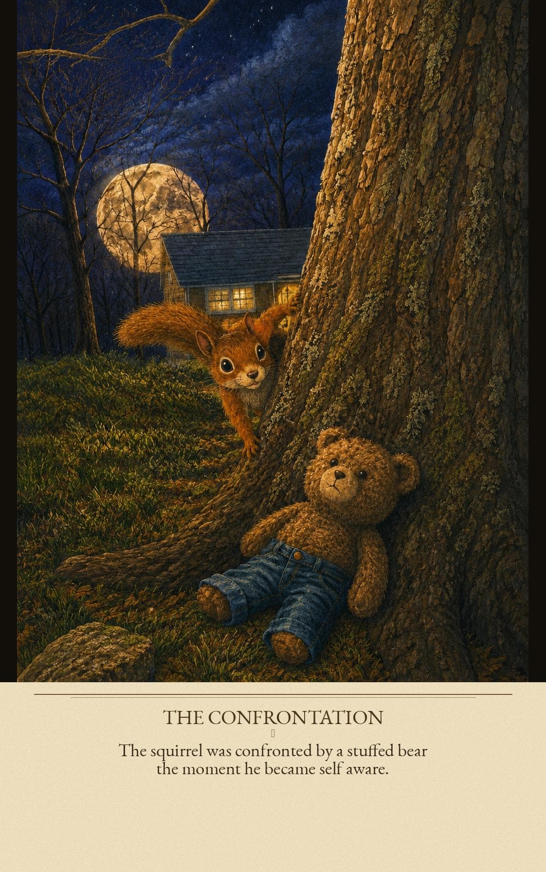How Murl Became Self-Aware — page one of the storybook